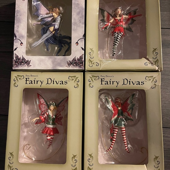 Fairy Divas Accents Fairy Divas Collection Lot Of 4 Nib Poshmark